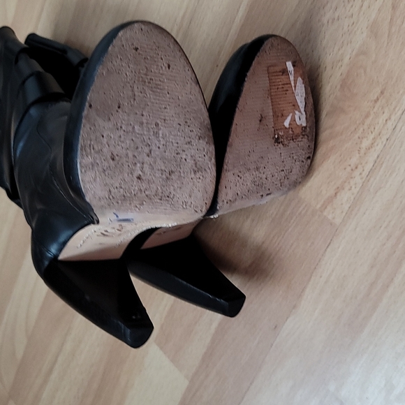 Kors Michael Kors Platform Leather Pull On Boots - Picture 9 of 12